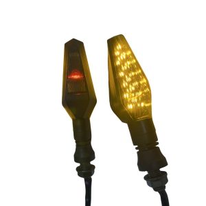 DIRECCIONAL FIJO DOBLE COLOR y DOBLE CARA para Moto 12V