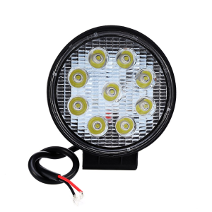 Exploradora LED 9 Luz Fija 12V-60V Moto/Carro