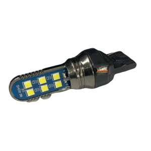 2 Bombillo Led De Media T20 12 Led Cob Para Carro