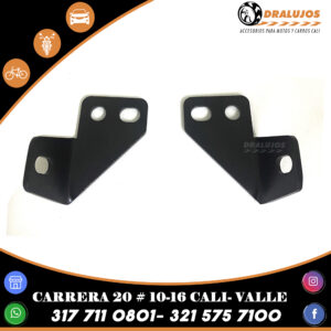 2 Soporte/base Exploradora Universal 1 Doblez En Acero In