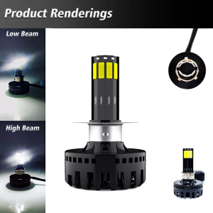 Bombillo Led Motoled 6000k 30w 8 Luces Moto Carro