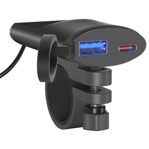 4Y44 Cargador Usb Puerto Tipo C Carga Rapida Carro/moto