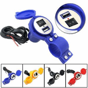 Copia de n Cargador Usb Moto 100% Impermeable+ Suichet De Encendido
