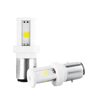 F Bombillo Luz Led H6 Plus 15w Led 2cob Moto 2400lm 6000k