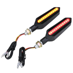 FGE Direccionales Led Secuencial Y Stop Para Moto Universal