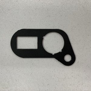 Base Soporte 2 Botones Acero Inoxidable Moto/Carro