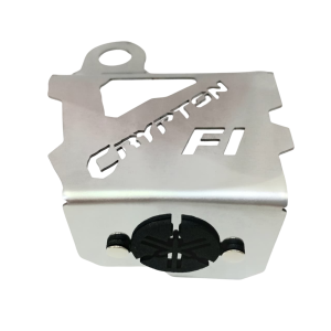 LUBO232 Tapa Bomba de Freno Acero Yamaha Crypton FI