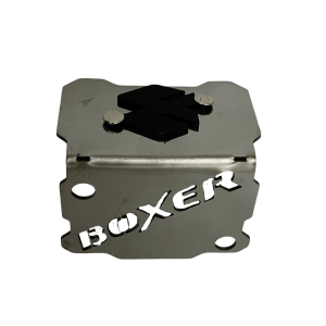 LUBO37 Tapa Bomba de Freno Acero Boxer para Moto
