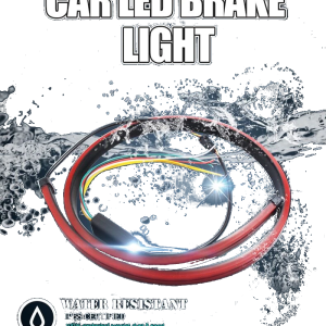 Q1 Cinta Led Auto Carro Tercer Stop Multifuncional Impermea