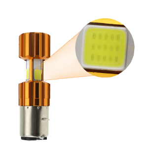 QX Bombillo Luz Led H6 Plus 18w Led 3cob Moto 2600lm 6000k