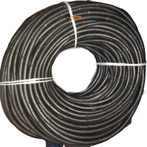 Metro Coraza Para Cable Abierta 1/4'' (32mm) Negra