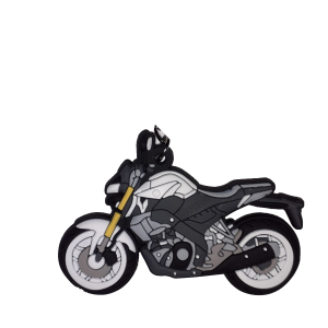 Llavero Moto 360 Yamaha Mt15 Blanco