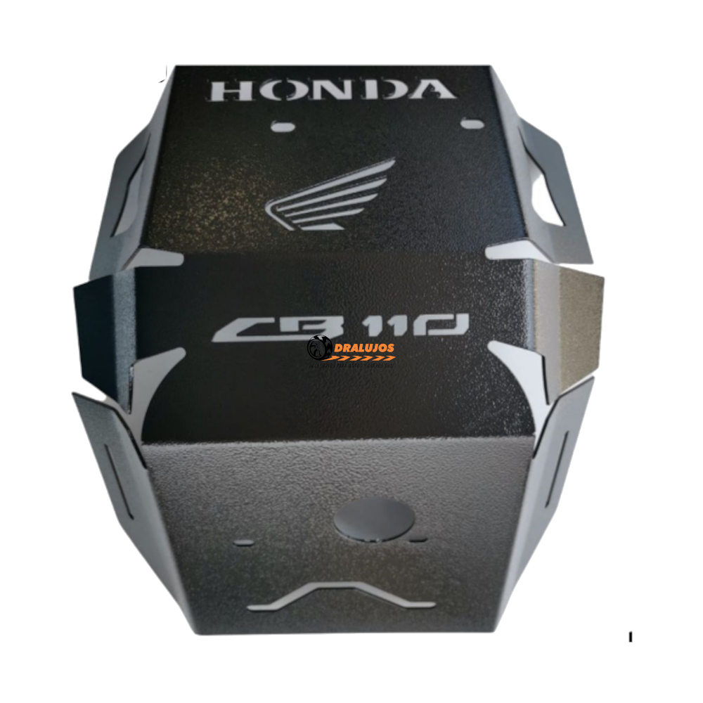 Cubre Carter Acero Inoxidable Honda CB 110 - Imagen 1