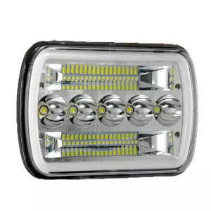 Farola Led Eagle Drl Ojo De Angel Para Carro Altas Y Baj