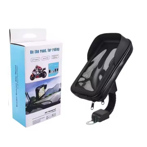 WE4TG Portacelular Impermeable Para Espejo Moto 6.5 Pulgadas