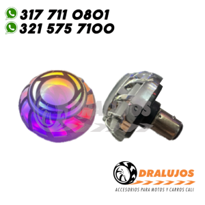 Bombillo Led Stop Ojo De Angel Flasheo Rgb Alta Intensid