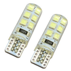 rt Cocuyo,bayoneta,bombillo Luz 12 Led T10 Colores Fijo Moto/