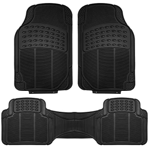 Tapete 3 Piezas PVC Negro Universal para Carro