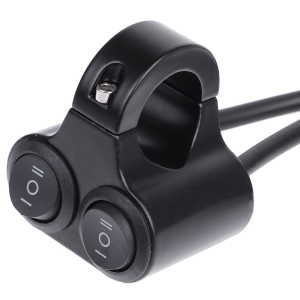 VEW Suichet Tubular 6 Posiciones 12V Impermeable para Moto