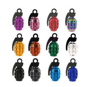 Tapa Gusanillos Moto/bicicleta/carro Tipo Granada Colores