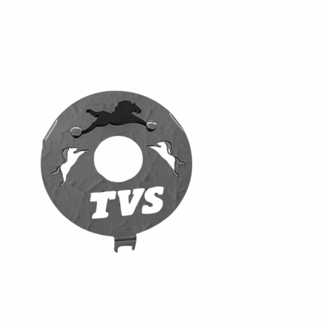 Logo Exosto Raider TVS para moto, material PVC 3 Logo Exosto Raider TVS para moto, material PVC - Imagen 3
