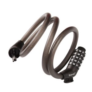 GUAG02NE (1) Guaya de Seguridad 100cm para Moto y Carro