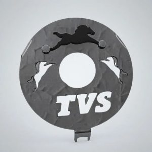 image (1) Logo Exosto Raider TVS para moto, material PVC