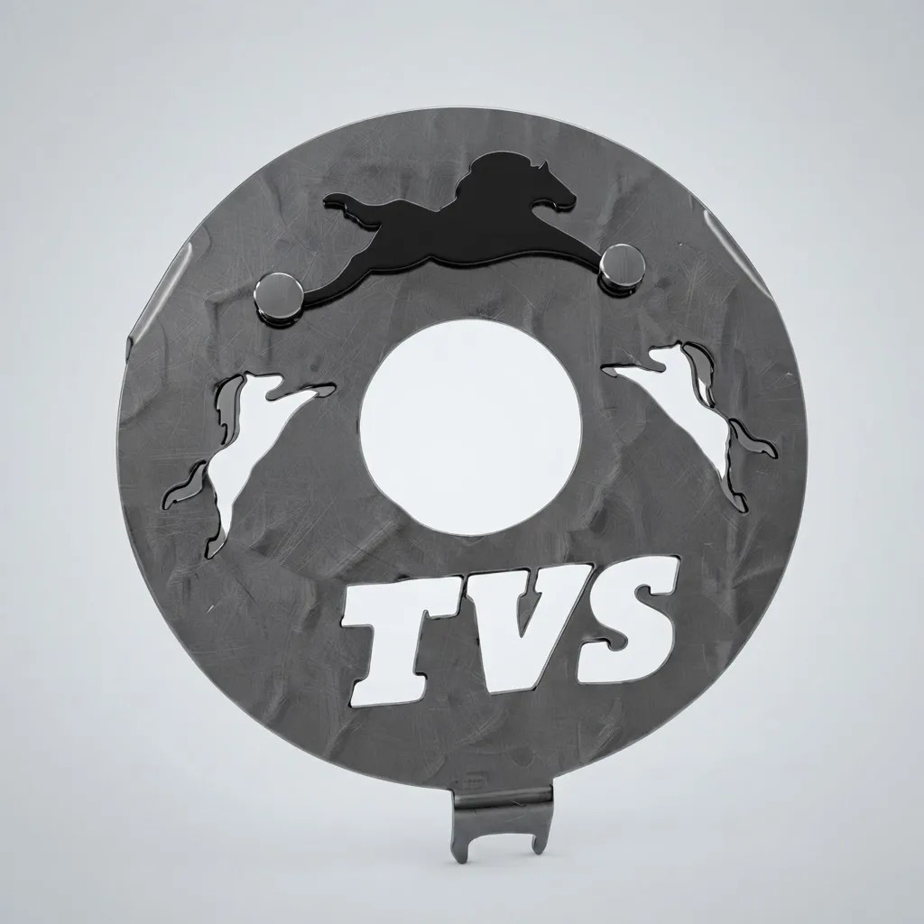 Logo Exosto Raider TVS para moto, material PVC 1 Logo Exosto Raider TVS para moto, material PVC - Imagen 1