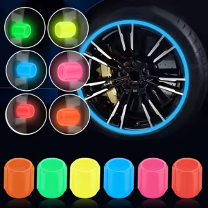 Tapa válvula de colores para moto o carro