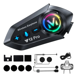 Intercomunicador Y12 Pro Bluetooth 5.1