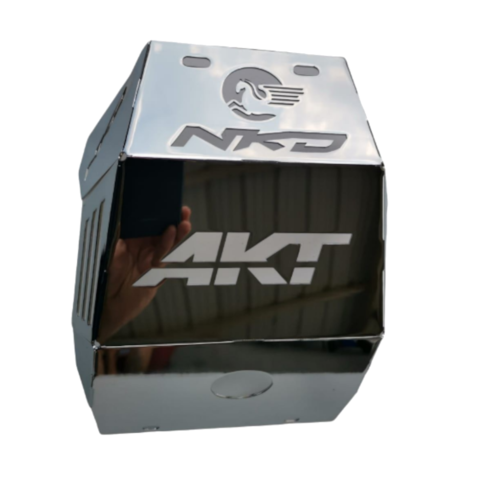 Cubre Carter Acero Inoxidable NKD Moto 2 Cubre Carter Acero Inoxidable NKD Moto - Imagen 2