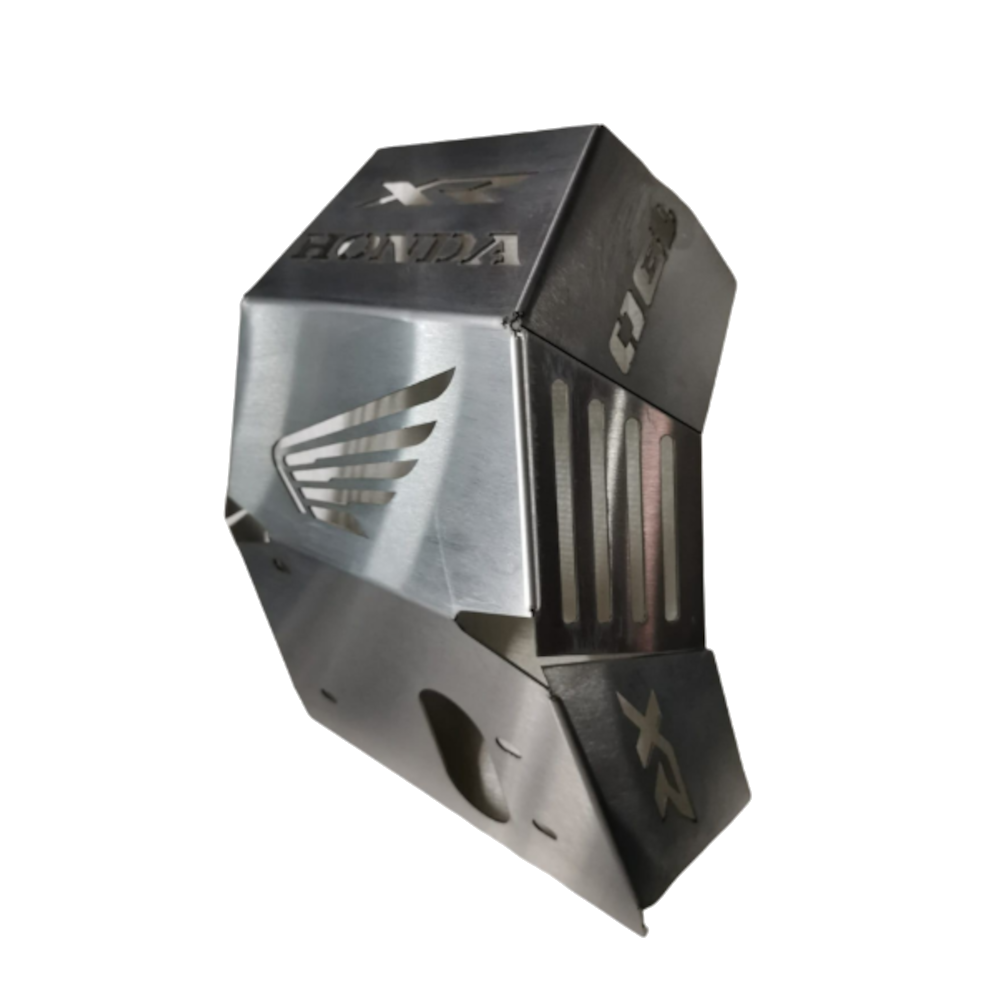 Cubre Carter Cromado Para Moto Xr 190 2 Cubre Carter Cromado Para Moto Xr 190 - Imagen 2